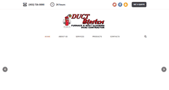 Desktop Screenshot of ductblasters.ca